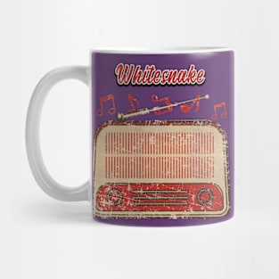 Retro Whitesnake Mug